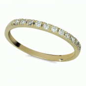 Prsten zlatý s diamantem HRDF1670