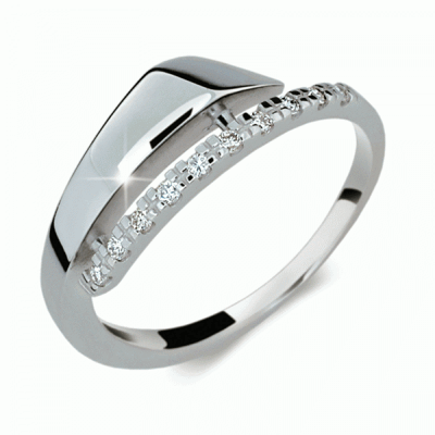 Prsten zlatý HRDF2048