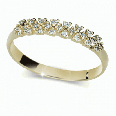 Prsten zlatý HRDF2059