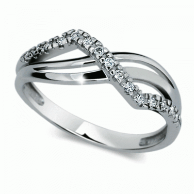 Prsten zlatý HRDF2082