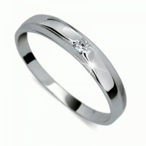 Prsten zlatý s diamantem HRDF1617