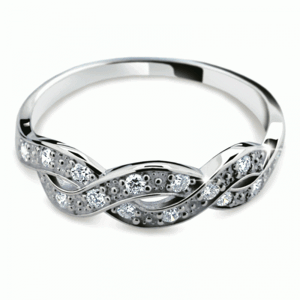 Prsten zlatý HRDF2080
