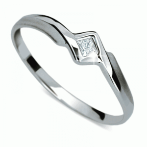 Prsten zlatý s diamantem HRDF1113