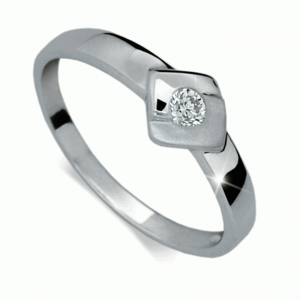 Prsten zlatý s diamantem HRDF1241