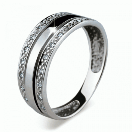 Prsten zlatý s diamantem HRDF1773
