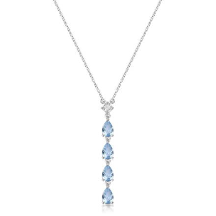 Náhrdelník Brosway Fancy Cloud Light Blue FCL110- 1 Ks