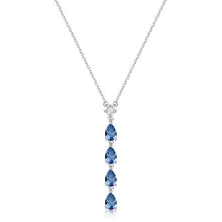 Náhrdelník Brosway Fancy Freedom Blue FFB110