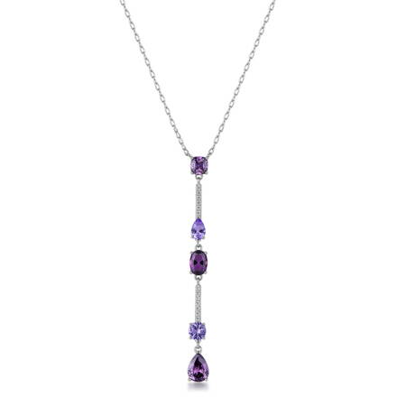 Náhrdelník Brosway Fancy Magic Purple FMP131- 1 Ks