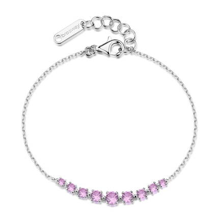 Náramek Brosway Fancy Vibrant Pink FVP118- 1 Ks