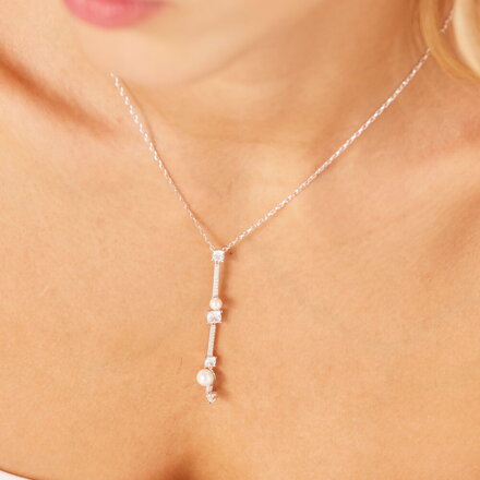 Náhrdelník Brosway Fancy Infinite White FIW169