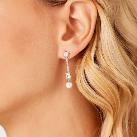 Náušnice Brosway Fancy Infinite White FIW175