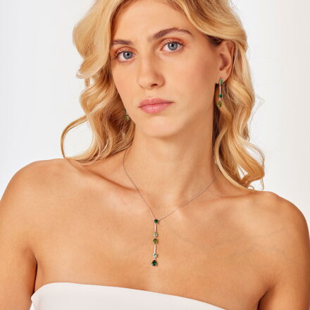 Náhrdelník Brosway Fancy Life Green FLG150