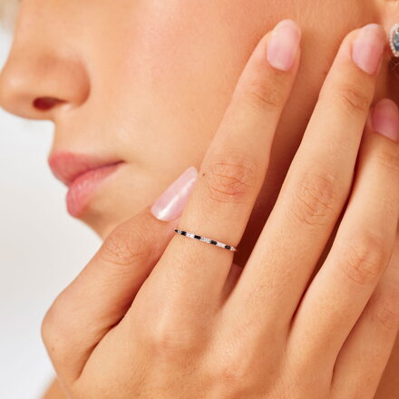 Prsten Brosway Fancy Mystery Black FMB128- 1 Ks